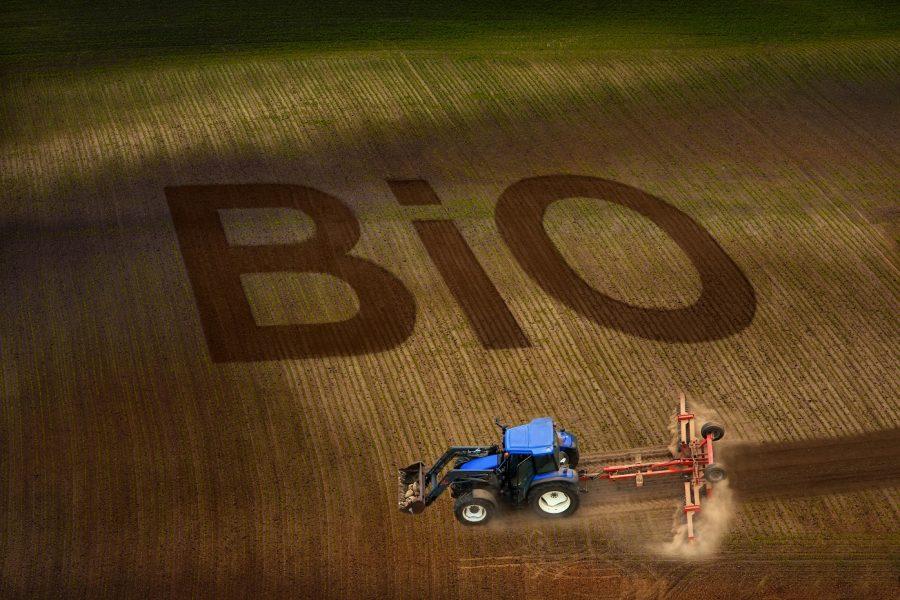 bio, föld, traktor, szántás