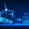 energiatárolás, megújuló energia, szélkerék, napelem